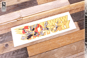 Godai Elements Wind Stacked Sticker