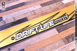 Drift Life Magazine Windshield Banner