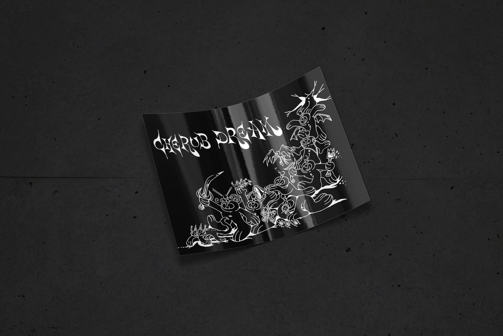 CHERUB DREAM PANGEA STICKER