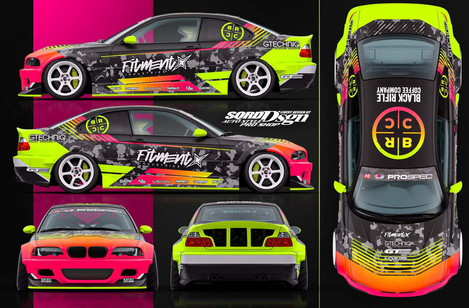 COLLETE RACING 2026 FD E46 PARTIAL LIVERY
