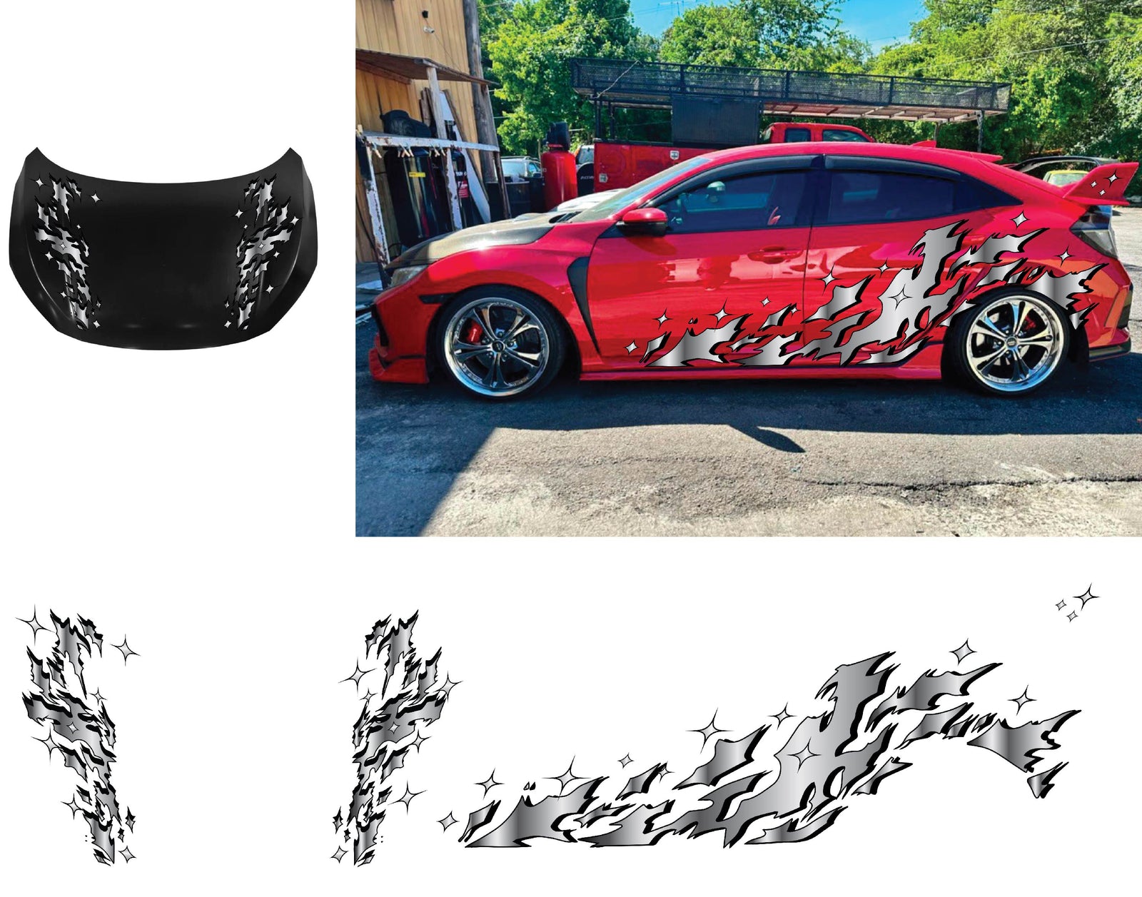 DAN SANTANA | RAMEN RUNNERS CIVIC TYPE R LIVERY 2024