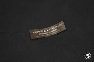 DEVOUT COFFEE DESCRIPTION LABELS