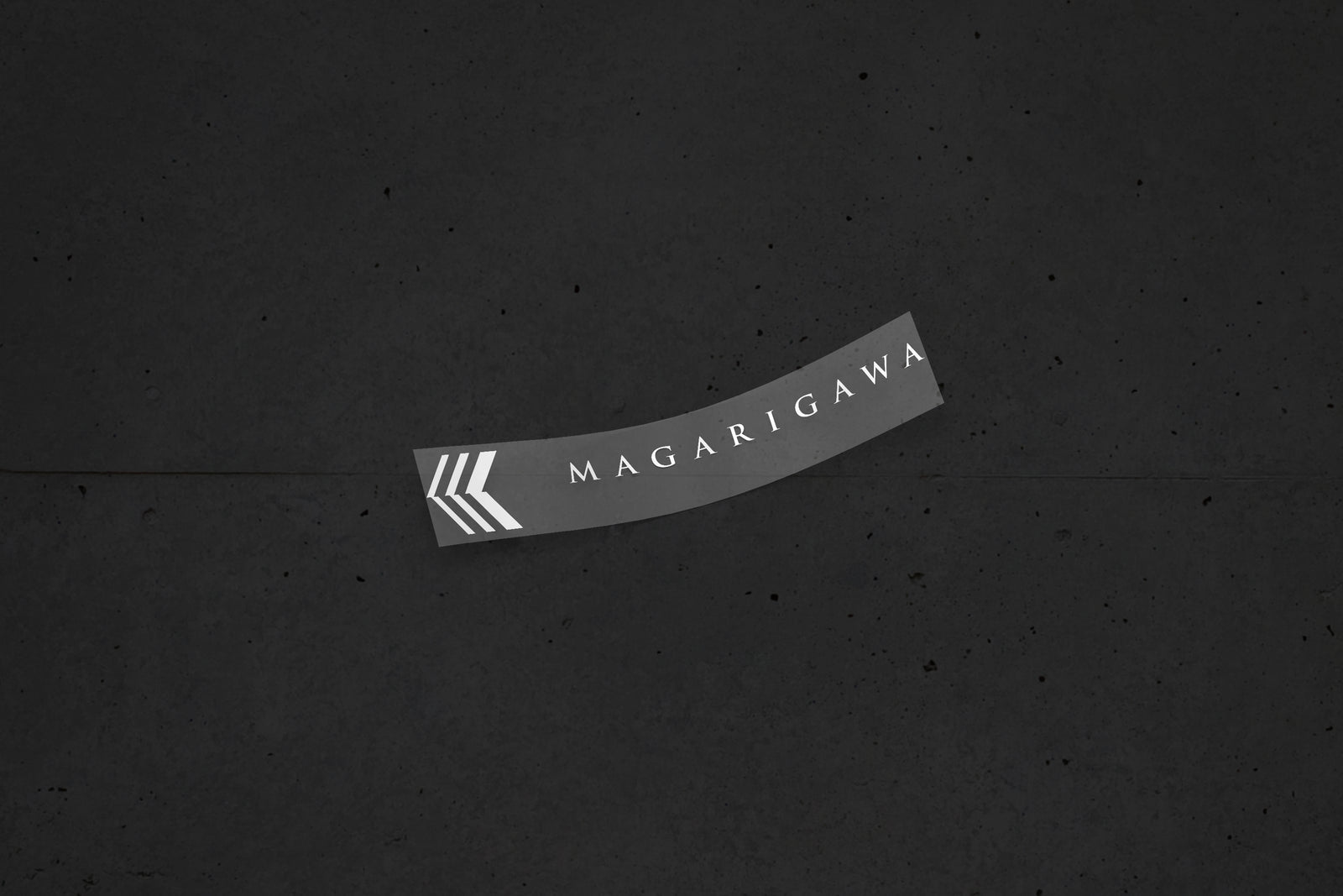 MAGARIGAWA DIE-CUT STICKER 60CM