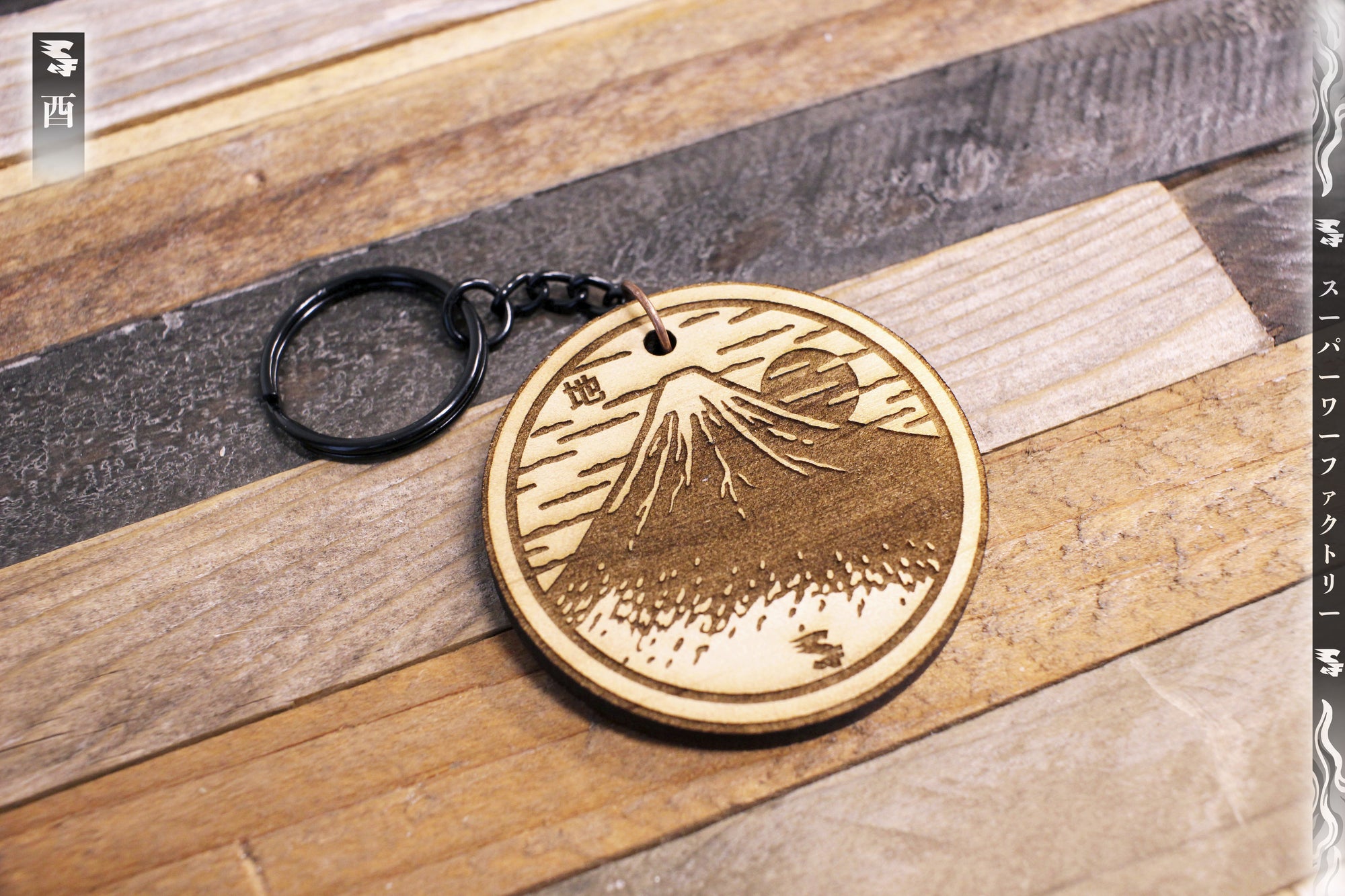 Godai Elements Earth Keychain