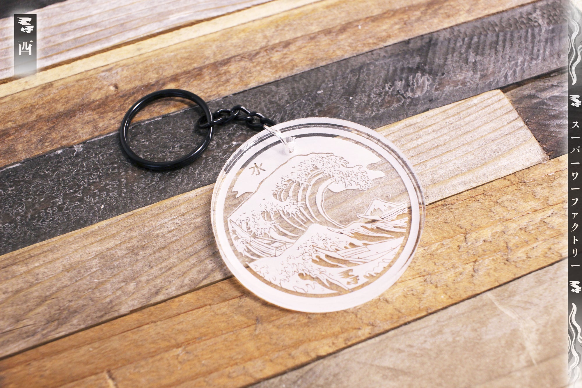 Godai Elements Water Keychain